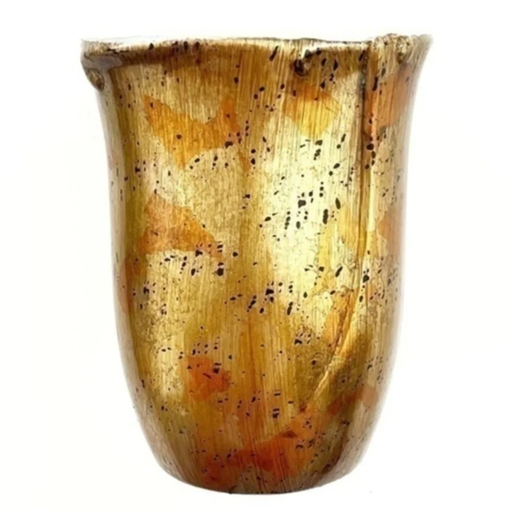 VINTAGE! RARE! CROSCILL Gold Foil Finish Tumbler/Cup!